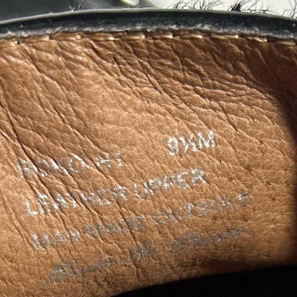 Donald J Pliner Calf Hair Loafers Womens Leather Trim Chunky Heel Shoes Sz 9.5 - Picture 5 of 10
